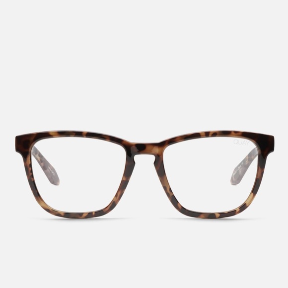 QUAY Hardwire Mini Tortoise Bluelight Glasses 🤎 - Picture 3 of 14